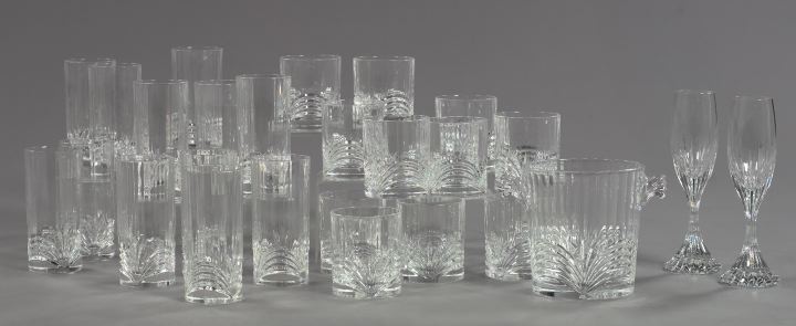 Appraisal: Twenty-Seven-Piece Collection of Glassware consisting of a good pair of