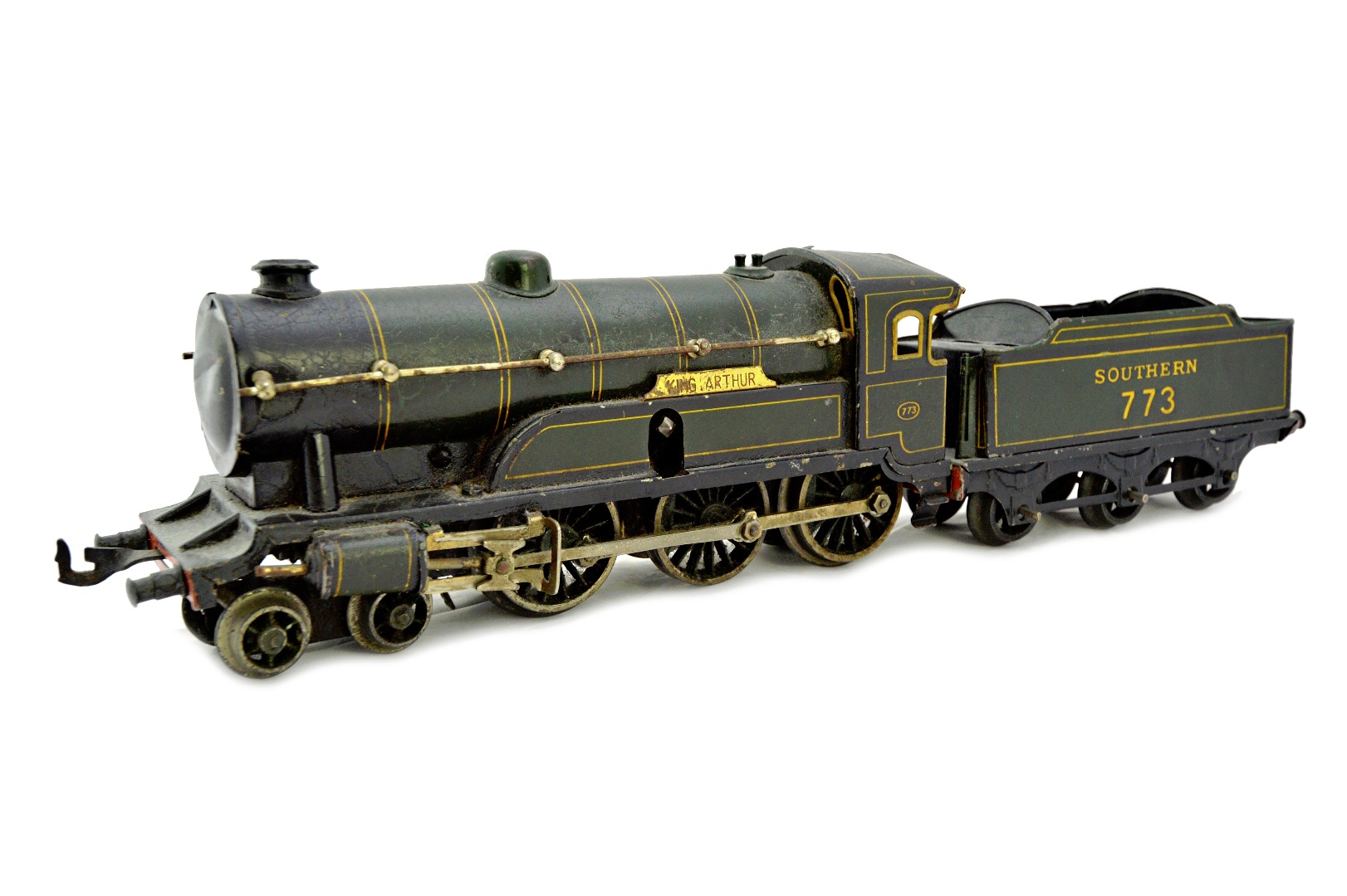 Appraisal: A Bing O gauge - - clockwork locomotive and tender