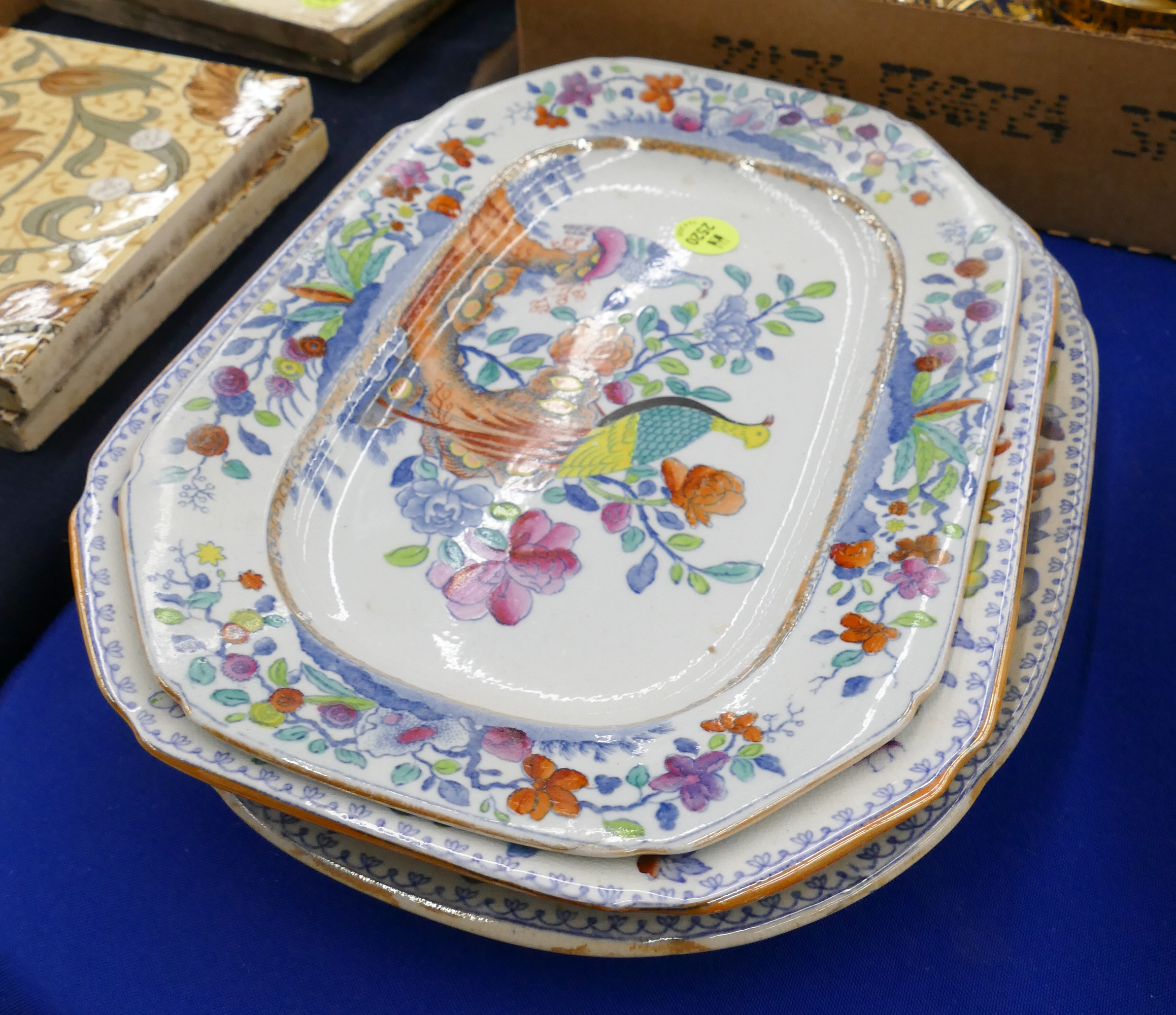 Appraisal: pc Mason Spode Transferware Small Platters- '' to ''- one