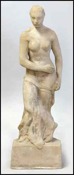 Appraisal: CONCRETE NUDE MAIDEN Height '' Condition No Specific Condition Recorded