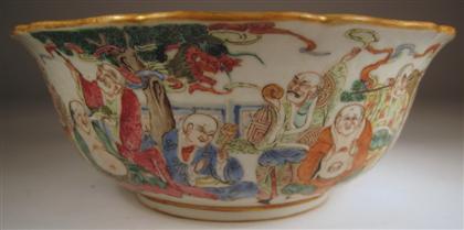 Appraisal: Chinese famille rose porcelain bowl late th century