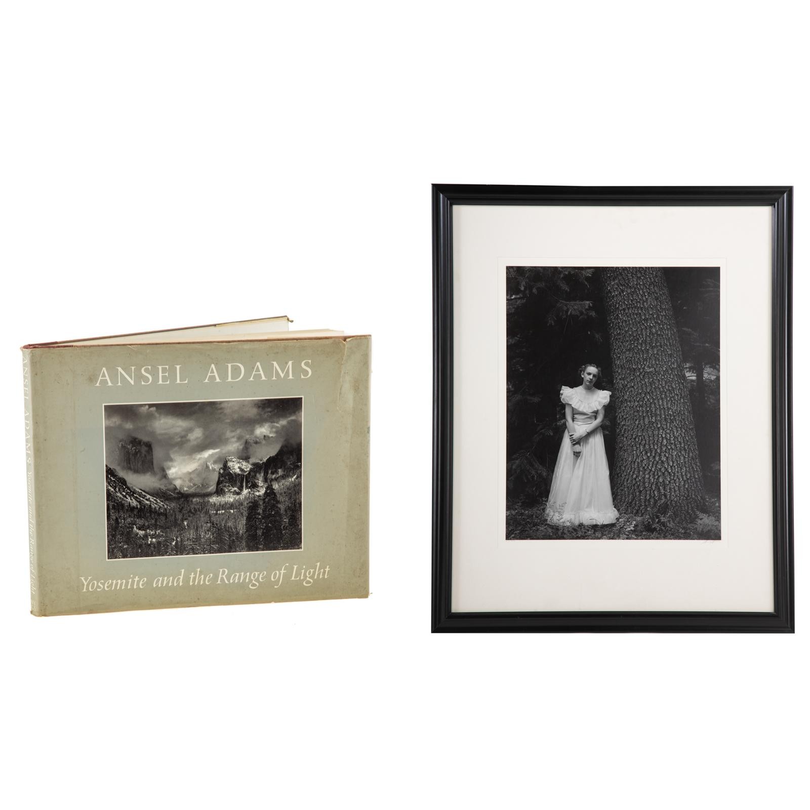 Appraisal: ANSEL ADAMS GRADUATION DRESS YOSEMITE GELATIN SILVER PRINT American -