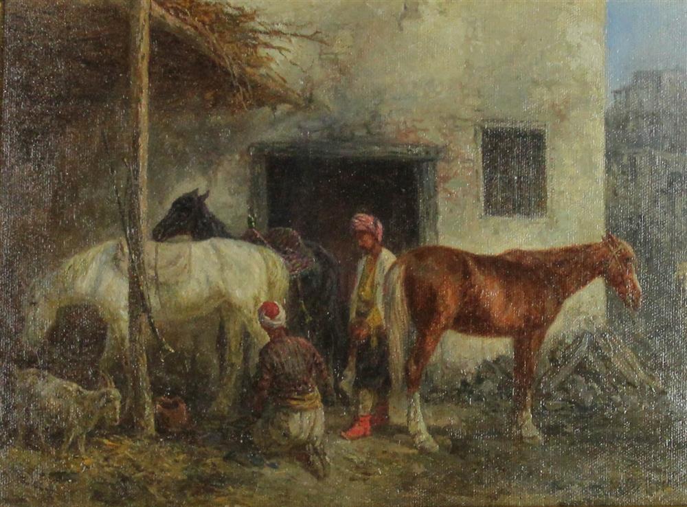 Appraisal: THEODOR BAIKOFF FEDOR ILYCH BAIKOV RUSSIAN - AT BLACKSMITH'S IN