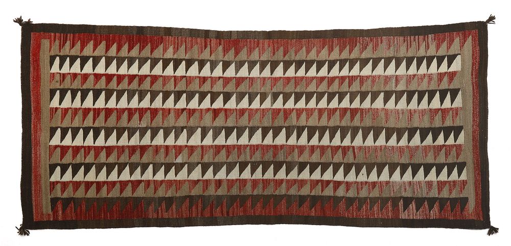 Appraisal: Navajo Crystal Area Rug ca - Navajo Crystal Area Rug