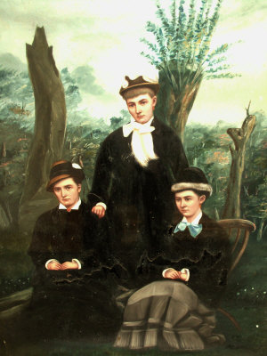 Appraisal: European School possibly German late th Century- Group portrait of