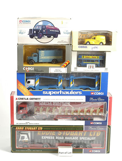 Appraisal: Corgi Modern Trucks and Classic Models - modern trucks include