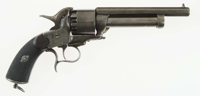 Appraisal: RARE EARLY FIRST MODEL PARIS LEMAT PERCUSSION REVOLVER Cal mm