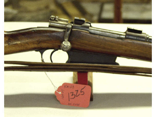 Appraisal: Mauser Argentine MM sn C Argentine Mauser rifle military configuration