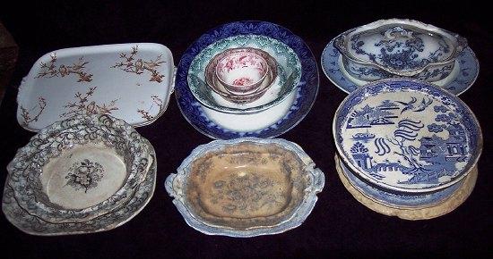 Appraisal: Sundry blue and white and other china