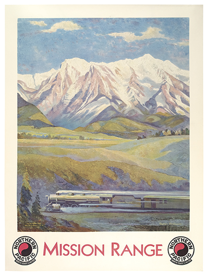 Appraisal: GUSTAV W KROLLMANN - MISSION RANGE NORTHERN PACIFIC Circa x