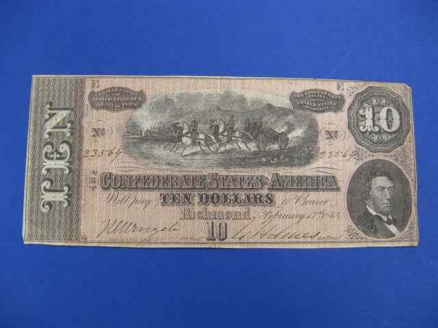 Appraisal: Confederate Note Richmond