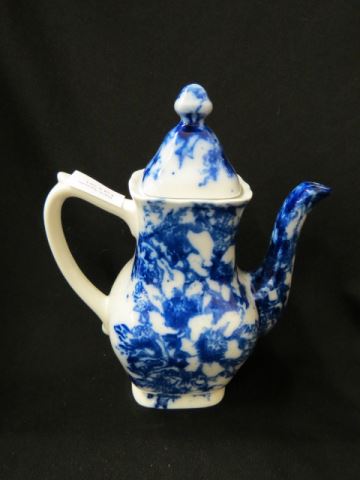 Appraisal: Flow Blue Ironstone Teapot excellent