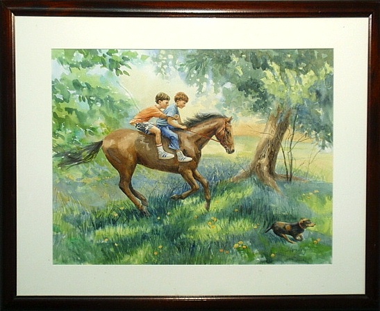 Appraisal: - Whyte Mary American South Carolina Ohio b watercolor painting