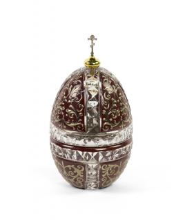 Appraisal: A THEO FABERGE CRYSTAL VERMEIL AND STERLING SILVER THE ST