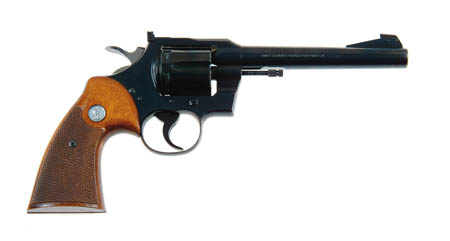 Appraisal: COLT OFFICERS MODEL MATCH DA REVOLVER Cal LR SN Blue