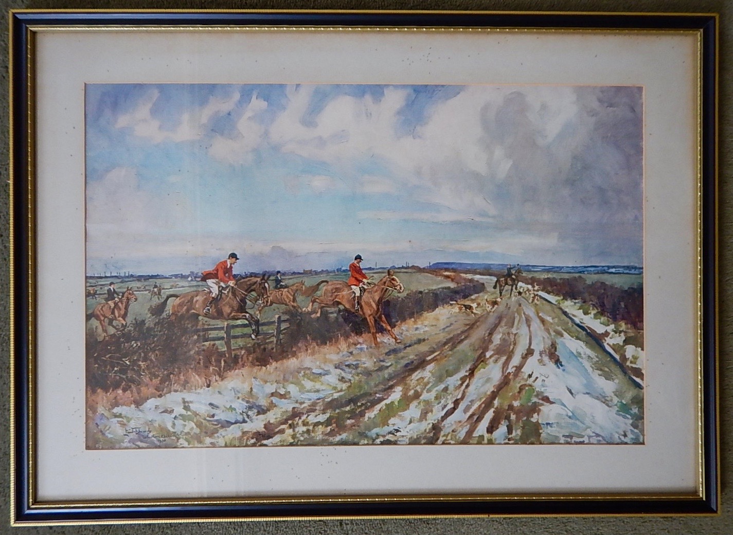 Appraisal: After Lionel Dalhousie Robertson Edwards - Whadden Chase coloured reproduction