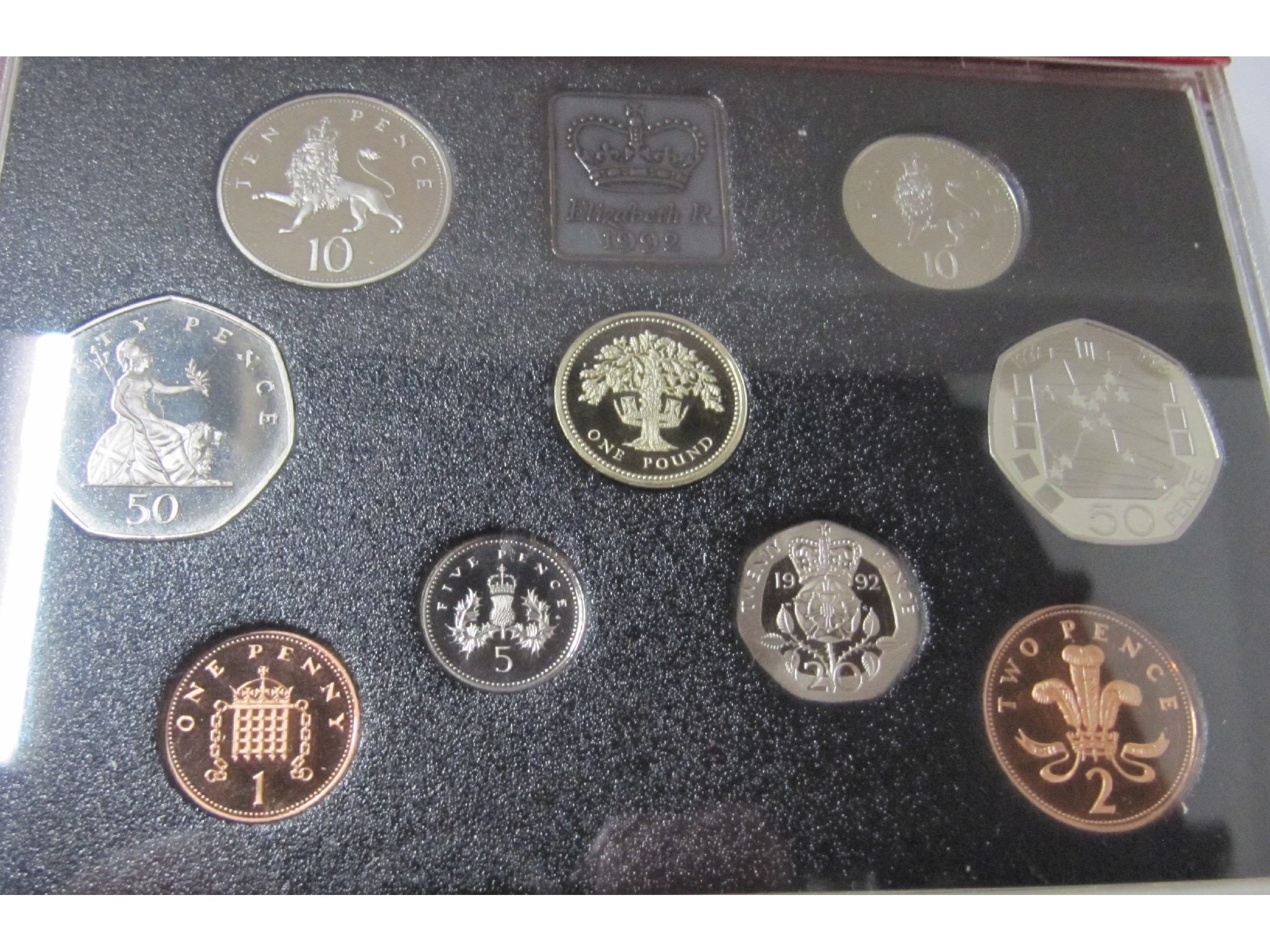 Appraisal: A lot comprising thirteen annual proof coin sets and a