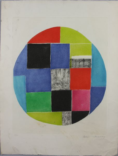 Appraisal: Sonia Terk-Delaunay Russian French and American - print with colors