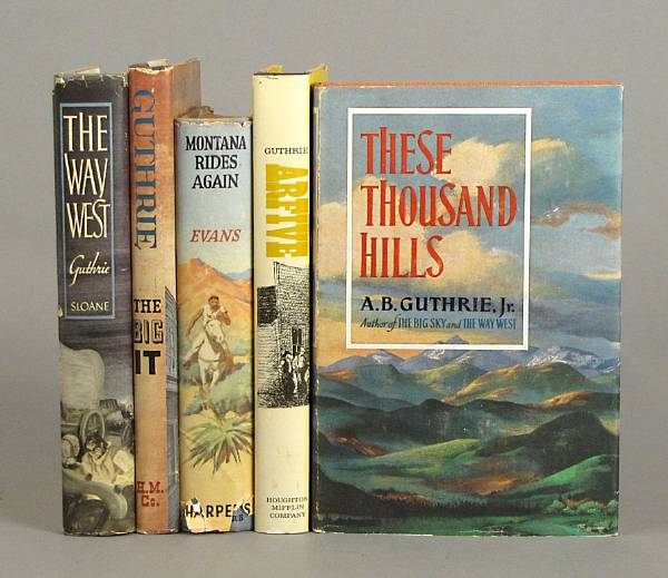 Appraisal: WESTERNS vols incl Clark Walter Van Tillburg The Ox-Bow Incident