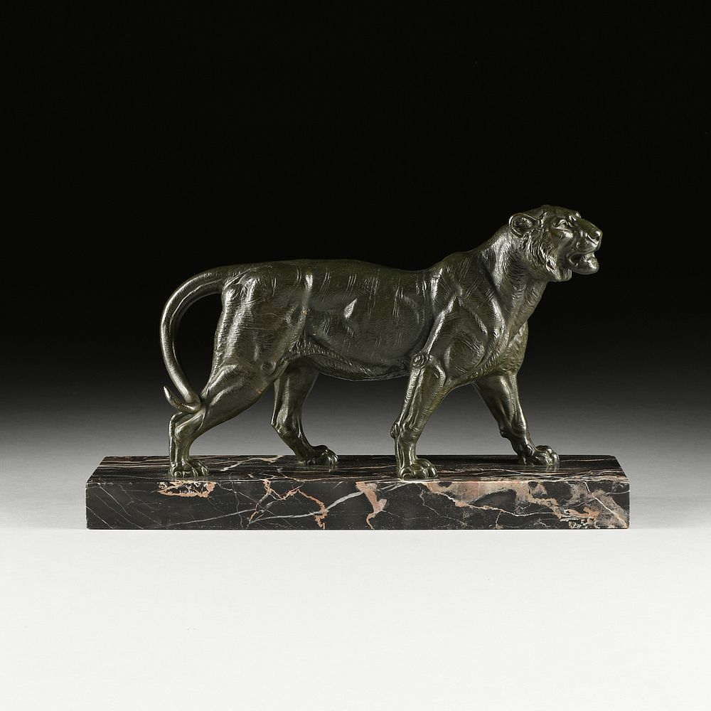 Appraisal: after PAUL EDOUARD DELABRIERRE French - A BRONZE SCULPTURE Striding