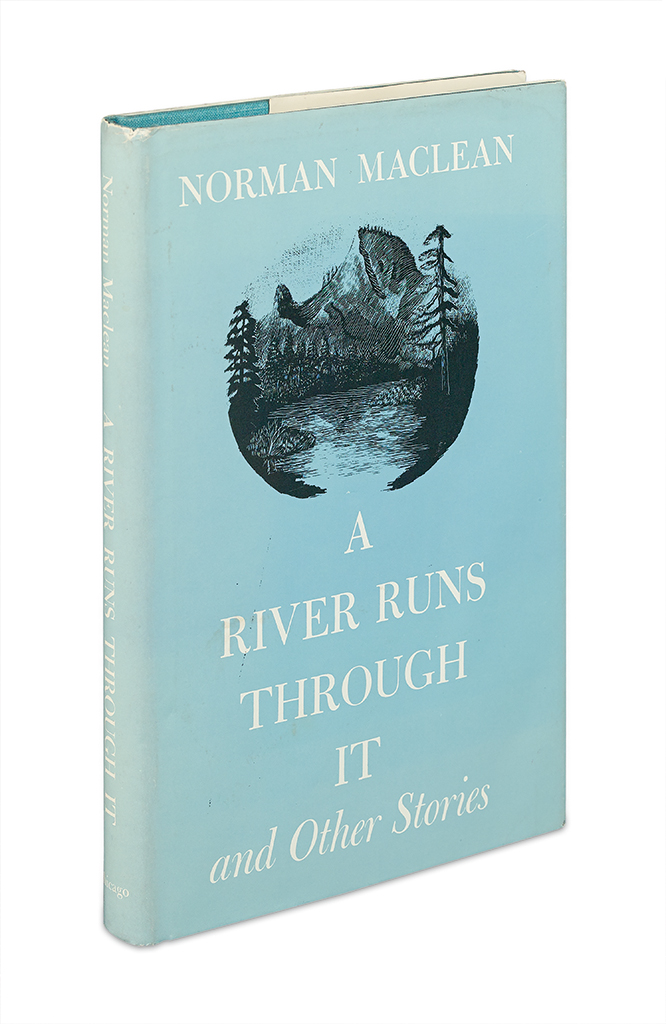 Appraisal: MACLEAN NORMAN A River Runs Through It vo publisher's blue