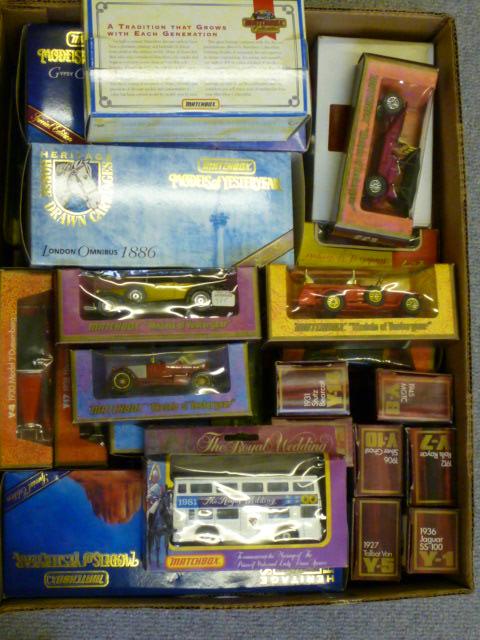 Appraisal: Twenty four Yesteryear models woodgrain boxes eight more pink yellow