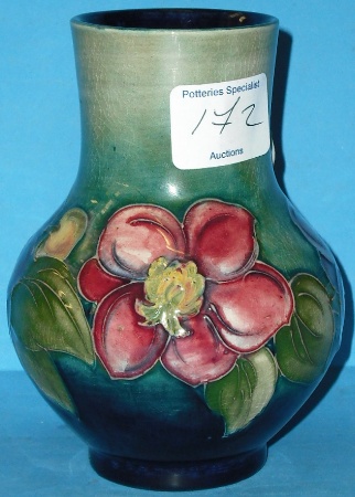 Appraisal: Moorcroft Vase decorated in the Clematis design height cm