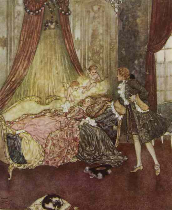 Appraisal: DULAC E illus THE SLEEPING BEAUTY signed limited edition no