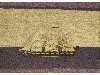 Appraisal: A VICTORIAN SAILOR'S WOOLWORK PICTURE of a three-masted steam vessel