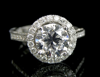 Appraisal: A Carat Diamond Engagement Ring GIA Report GIA report number