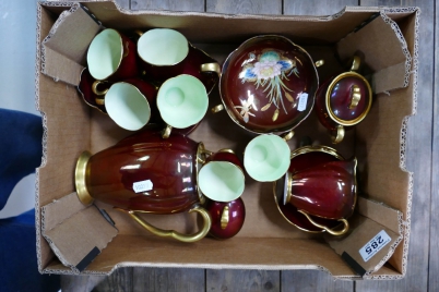 Appraisal: A good collection of Carlton Ware items in the Rouge