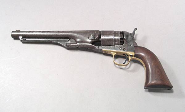 Appraisal: A U S Colt Model percussion revolver Serial no for