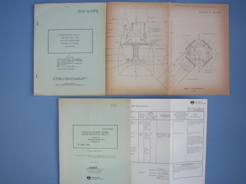 Appraisal: Apollo Applications Program NAA Rockwell Documents Two documents each approximately