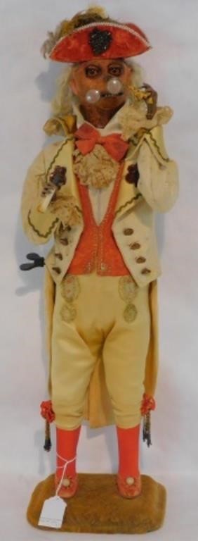 Appraisal: SMOKING MONKEY AUTOMATON CA POSSIBLY BYthe House of Phalbois Paris