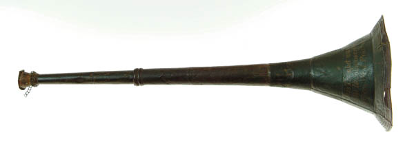 Appraisal: REVOLUTIONARY WAR NAVAL SPEAKING TRUMPET OF CAPTAIN ABRAHAM LEWIS COMMANDER