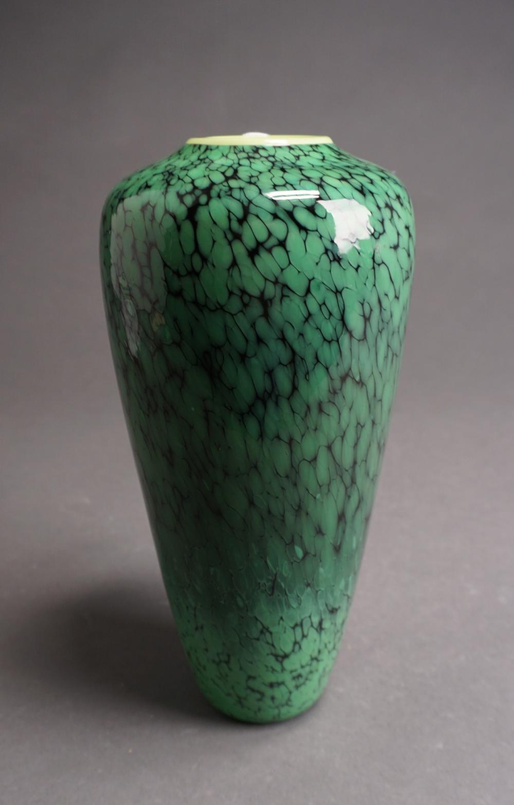 Appraisal: Kevin Rogers for Rogers Glass Works Art Glass Vase Height