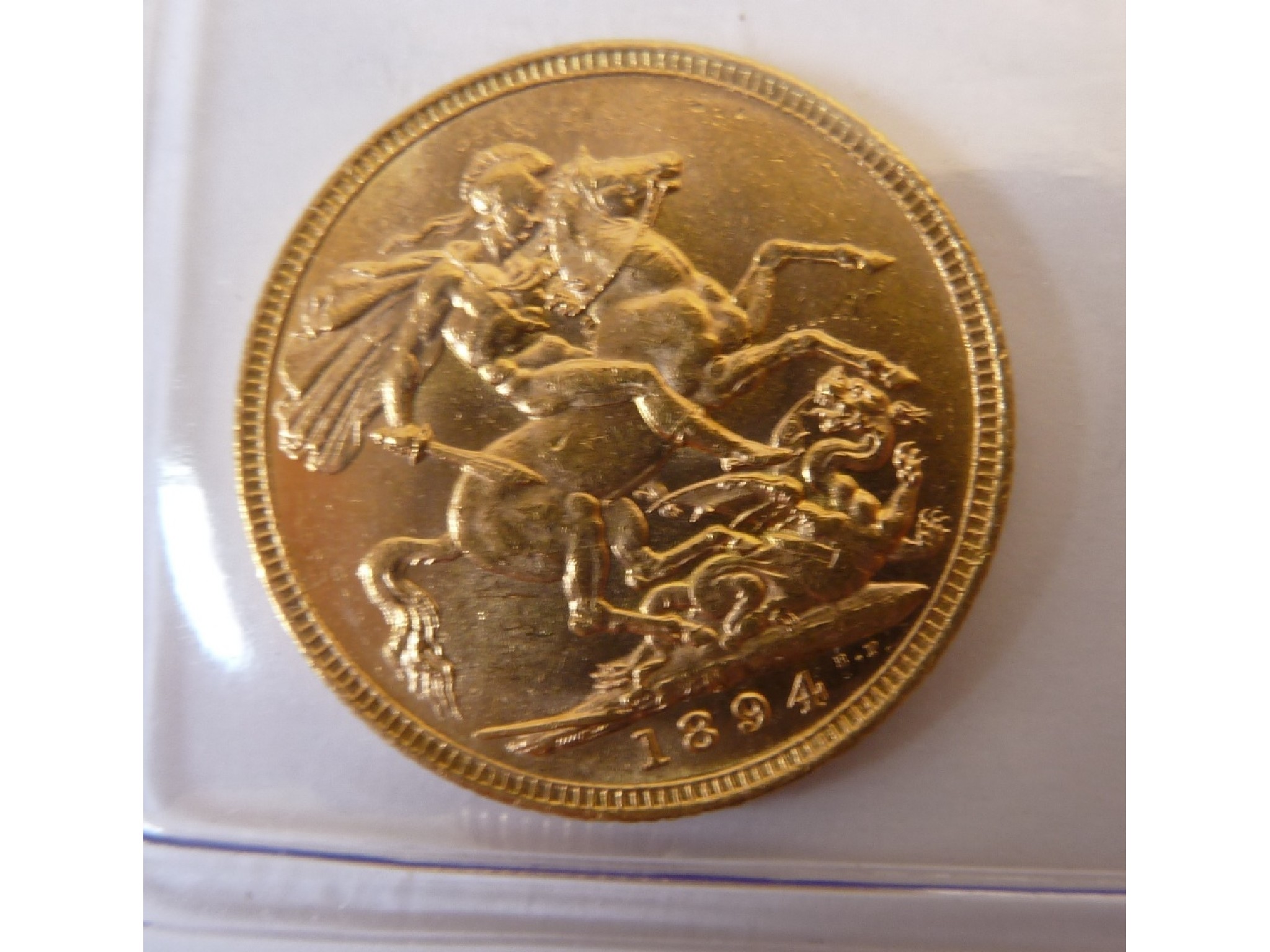 Appraisal: A QUEEN VICTORIA GOLD SOVEREIGN uncirculated