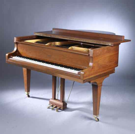 Appraisal: KAWAI BABY GRAND PIANO circa Walnut case Serial number -