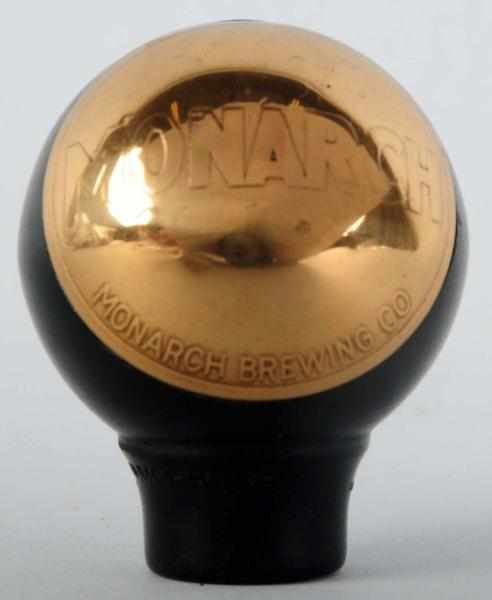 Appraisal: Monarch Brewing Company Dakaware Tap Knob Base and knob have