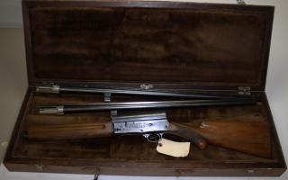 Appraisal: Cased Browning Arms Model A- ga semi automatic shotgun Extra