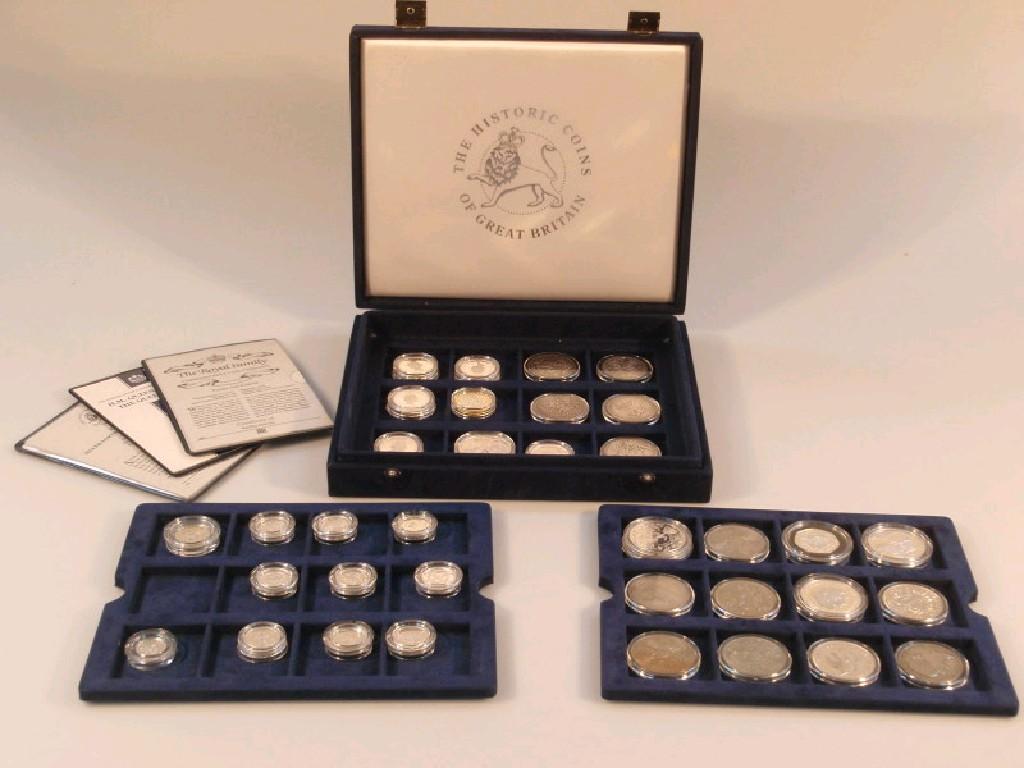 Appraisal: A collection of proof silver coins proof silver coins a