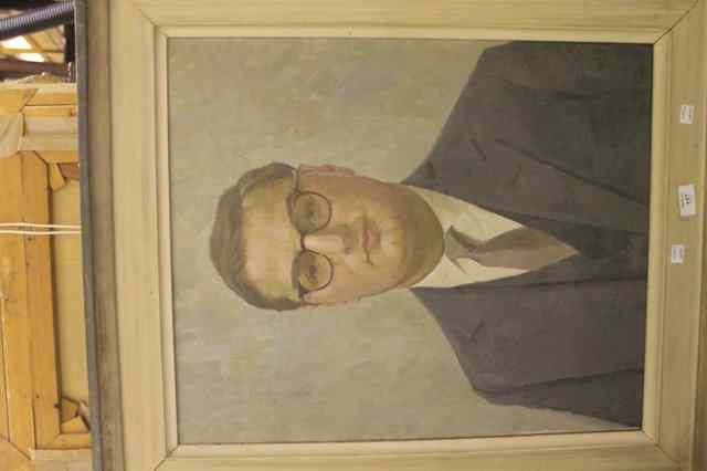 Appraisal: Cecil Birthwhistle British - Half-length portrait of a Man in