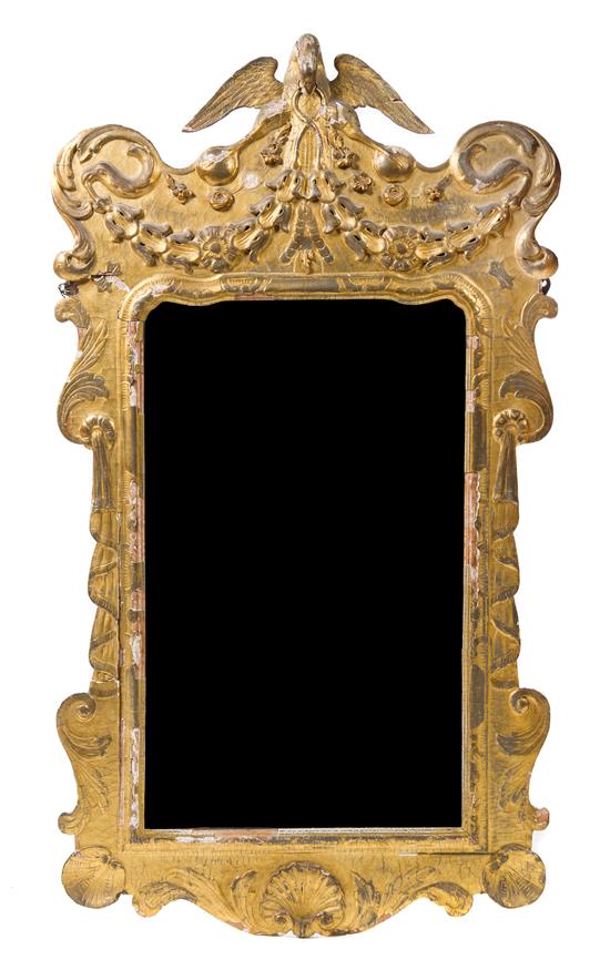 Appraisal: Sale Lot A George II Style Giltwood Mirror early th