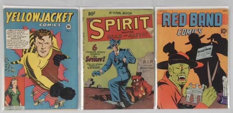 Appraisal: Lot of s Golden Age Comic Books Description This lot