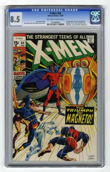 Appraisal: X-Men CGC Marvel Comics Click for full description