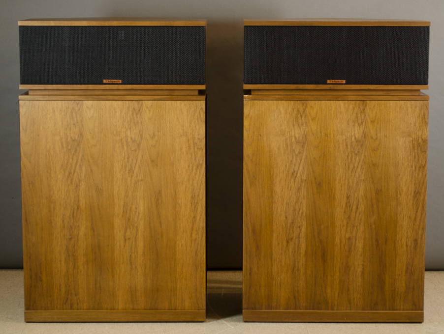 Appraisal: A PAIR OF KLIPSCH KLIPSCHORN K-HORN CORNER FLOOR LOUDSPEAKERS Klipsch