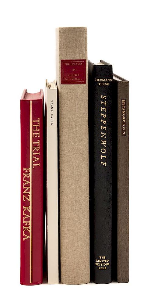 Appraisal: LIMITED EDITIONS CLUB - EUROPEAN LITERATURE A group of works