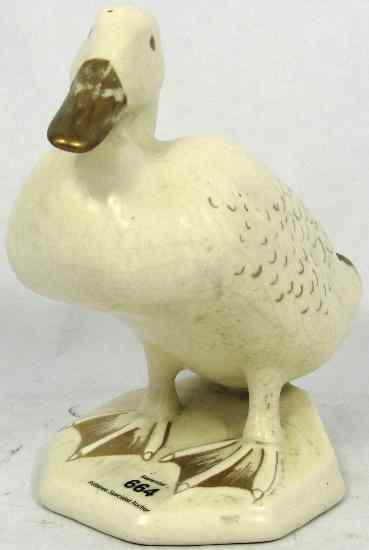 Appraisal: Beswick Mallard Duck in rare creame and gold satin matt