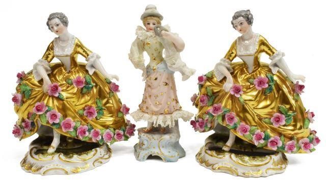 Appraisal: lot of Group of figural beauties late th early th