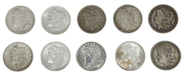 Appraisal: lot of U S Morgan Silver Dollars 'O'